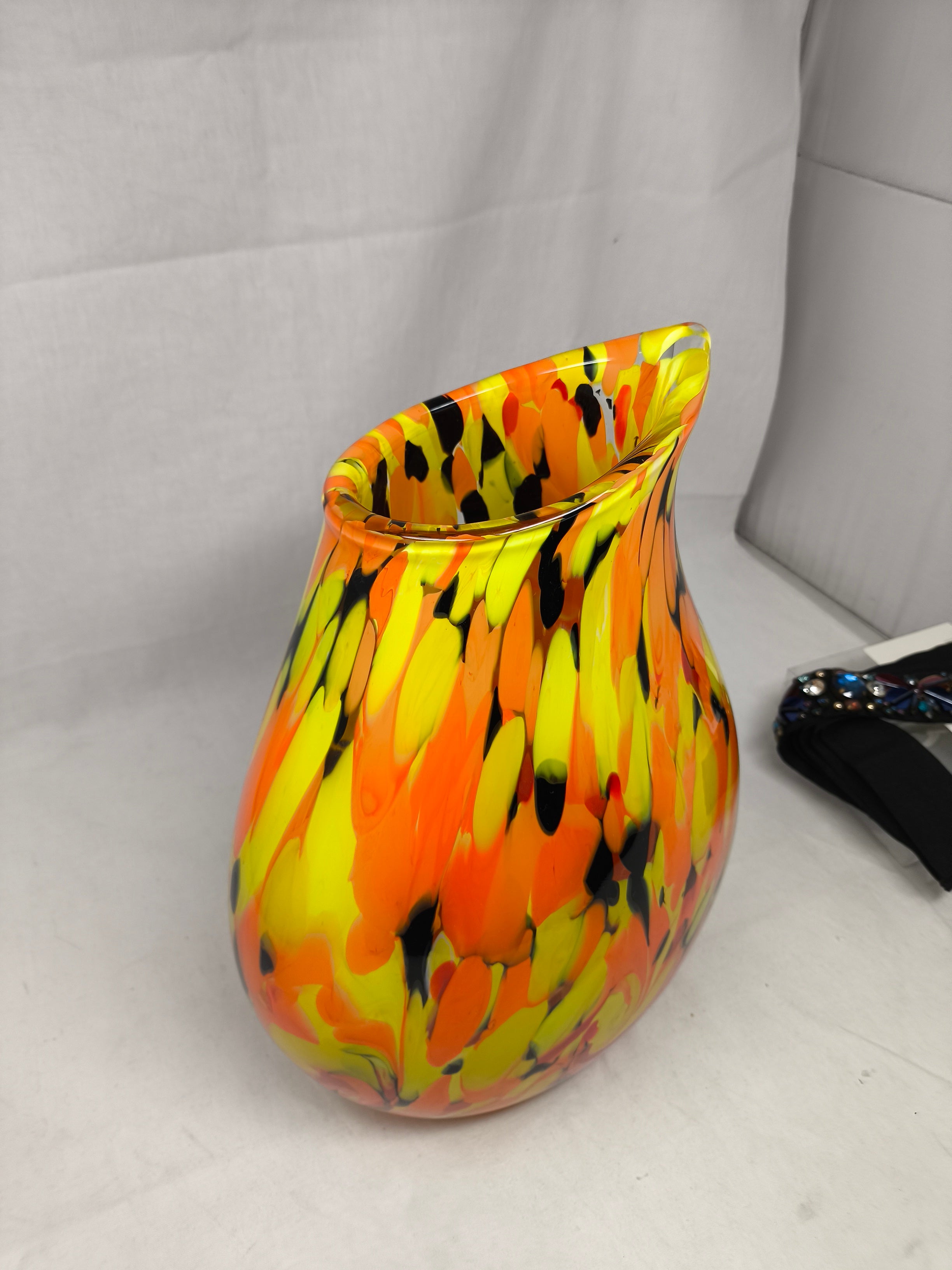 _murano Stupendo Imponente E Pesante Vaso, Quasi Certamente Di Cà D'oro H.34cm Peso. 3.9kg