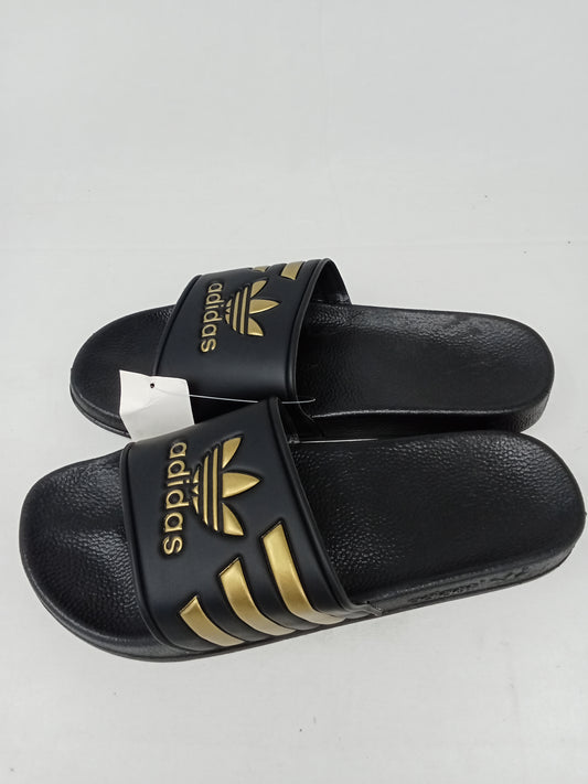 Adidas Ciabatta Oro Nero 44 Nuova