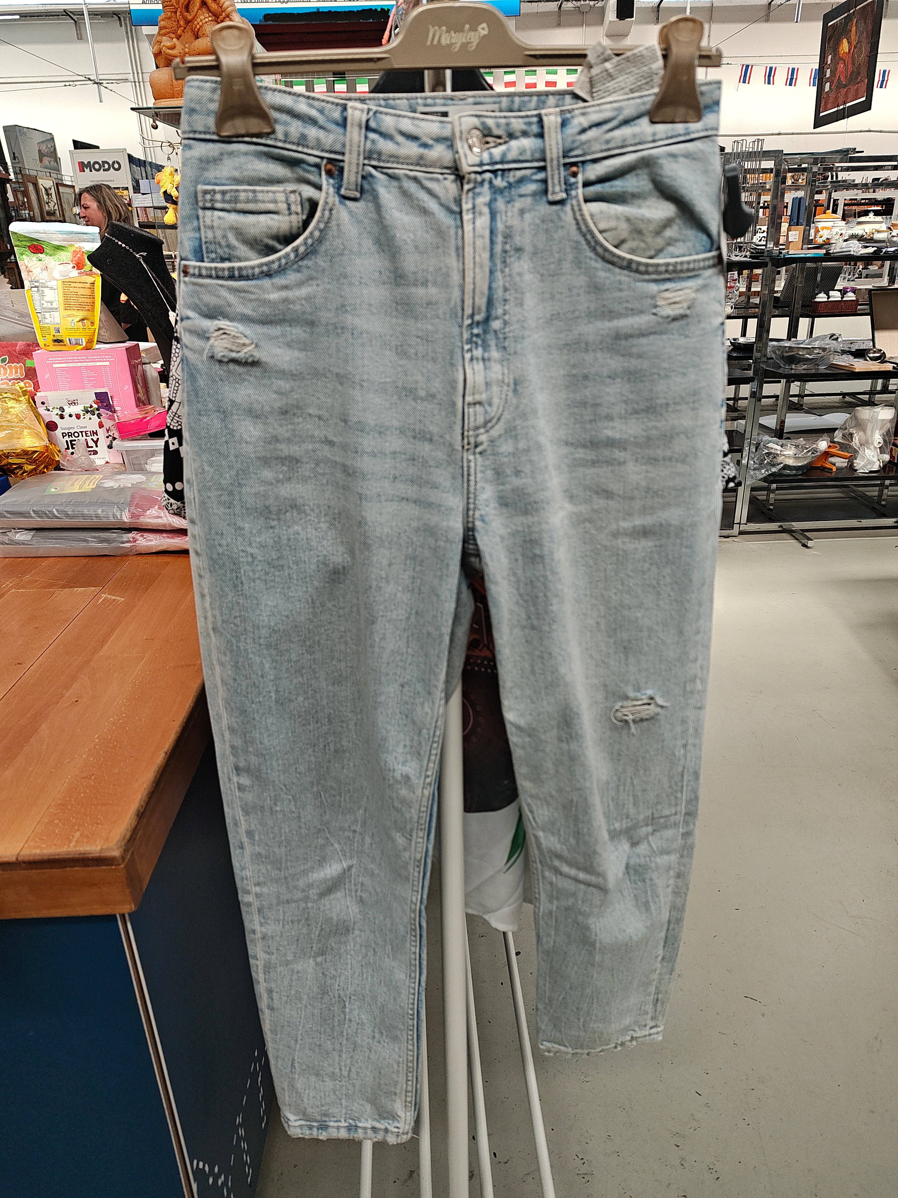 Bershka Jeans Strappati 38