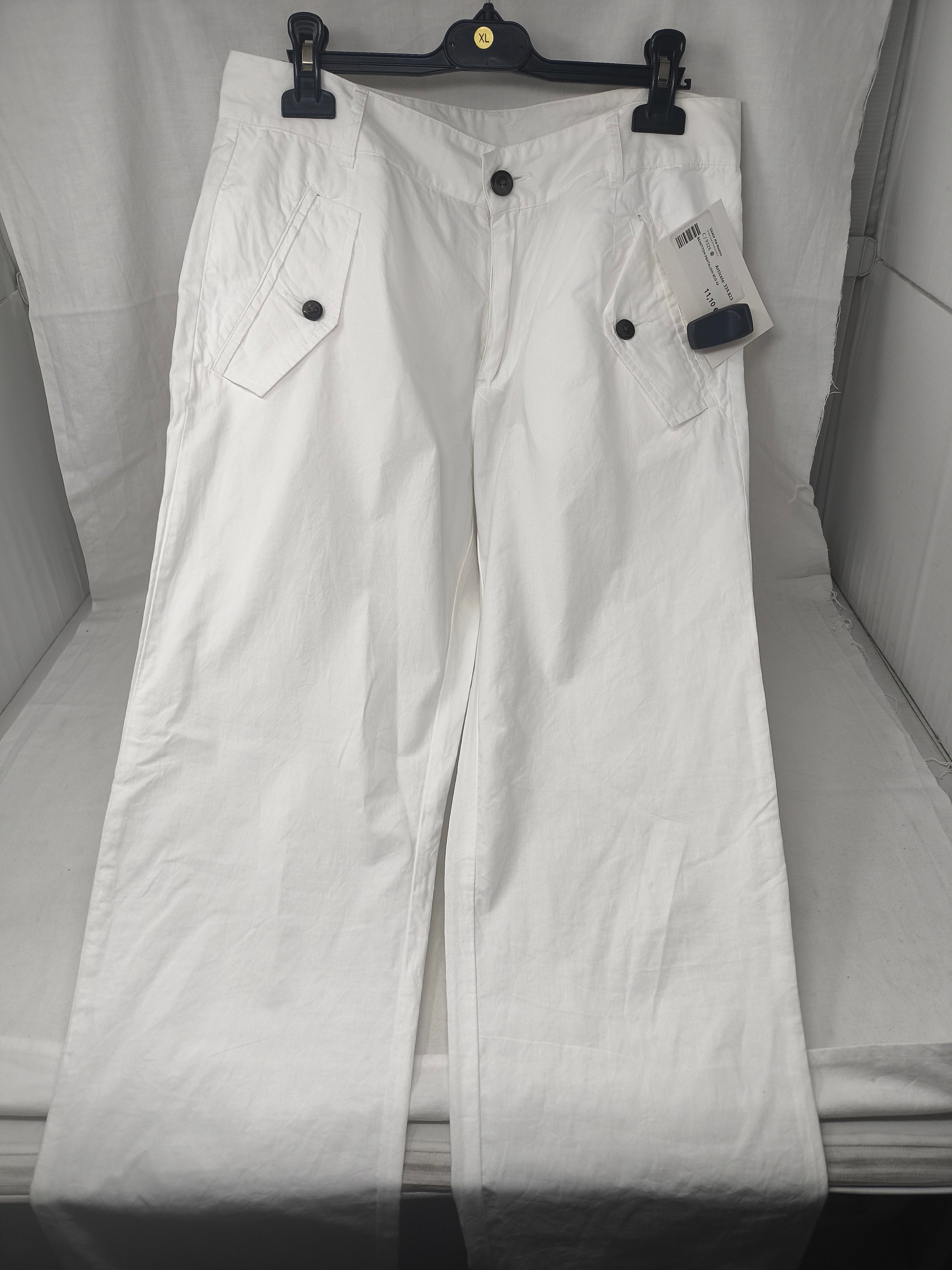 Benetton Pantaloni Bco 42