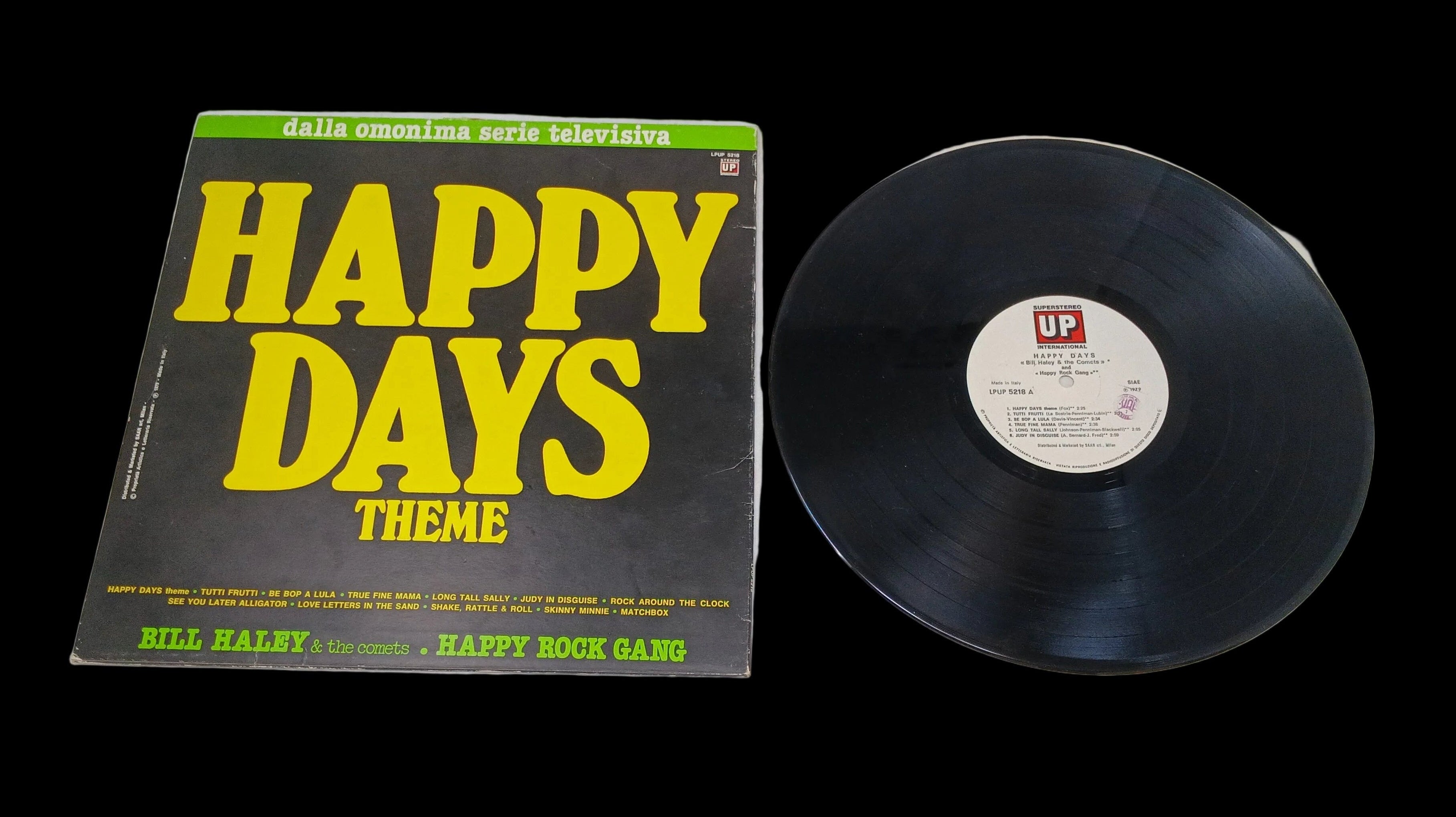 Lp 33 Giri Happy Days Theme