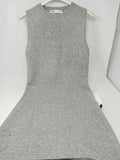 Zara Abito In Maglia Grigio S