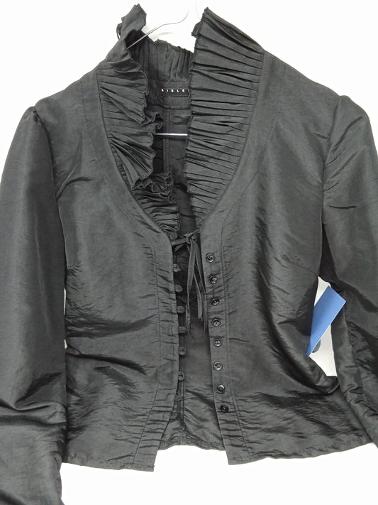 Sisley Camicia In Seta Nero S