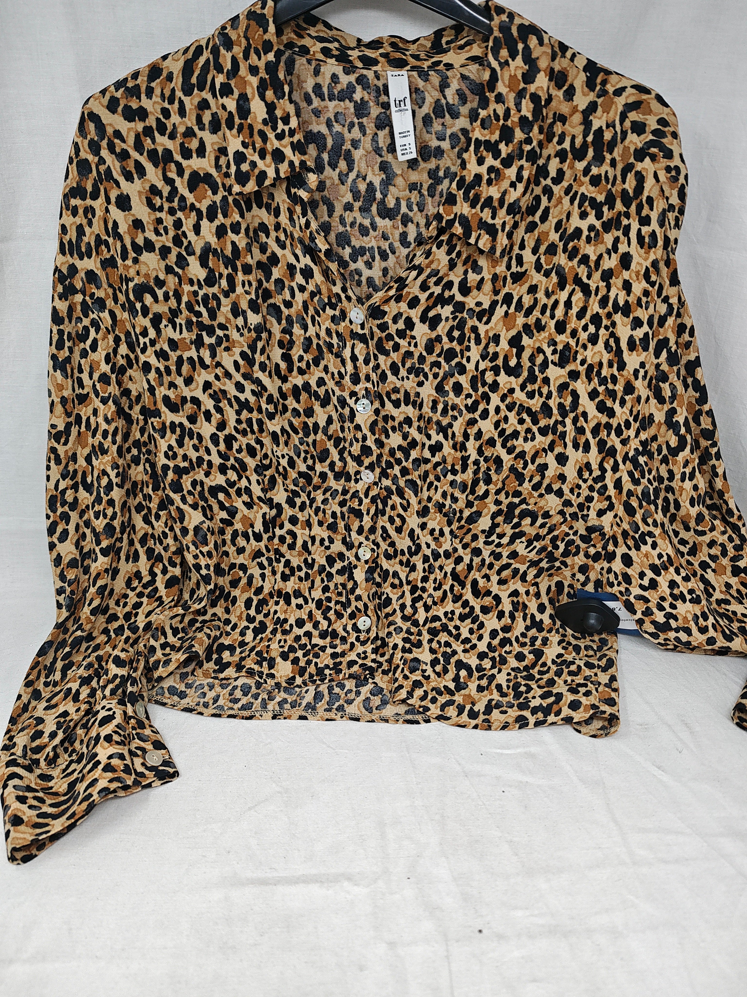Zara Camicia Tigrata S