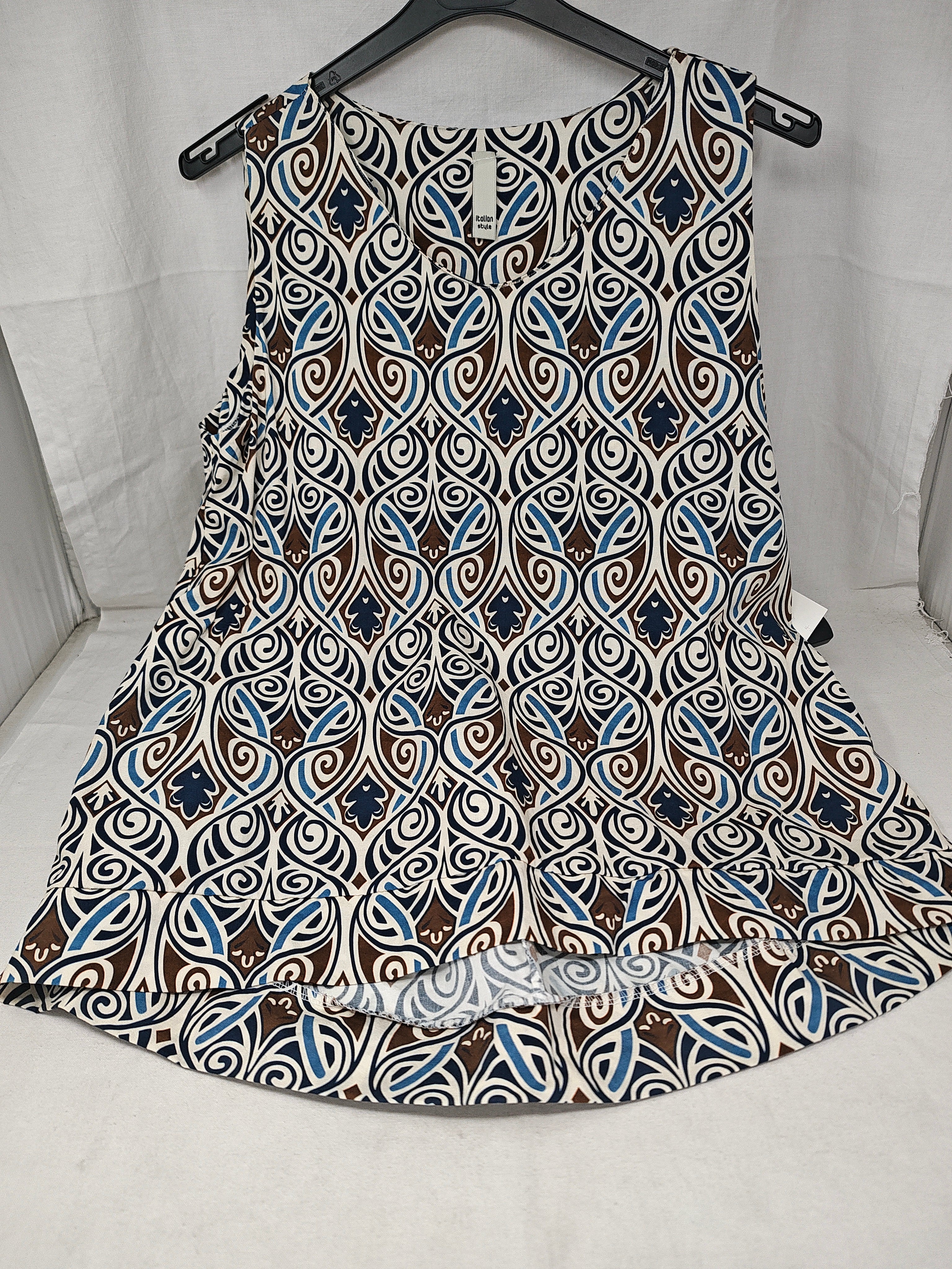 Italian Style Sma Beige Blu Marrone L
