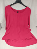 Stradivarus Camicia Tulle Fucsia M