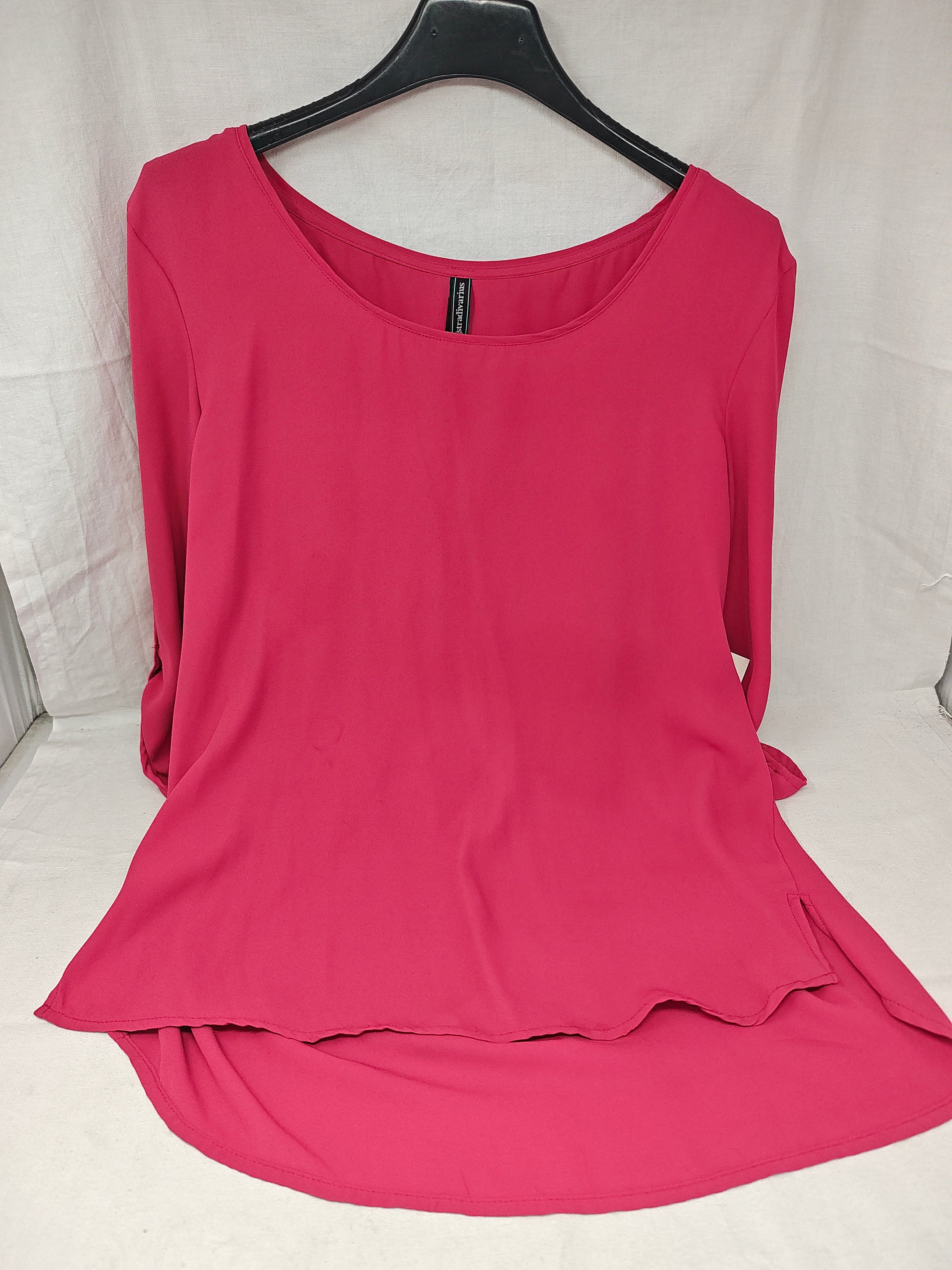 Stradivarus Camicia Tulle Fucsia M