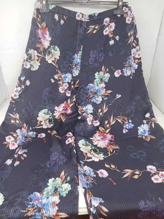An Pant.tulle Blu Fiori 50 Nuovi