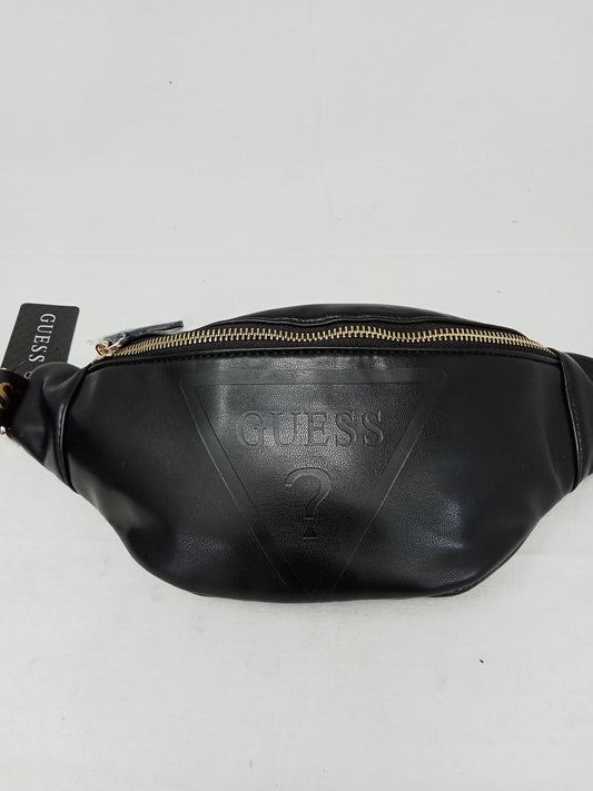 Guess Marsupio Ecopelle Unisex Nero Nuovo