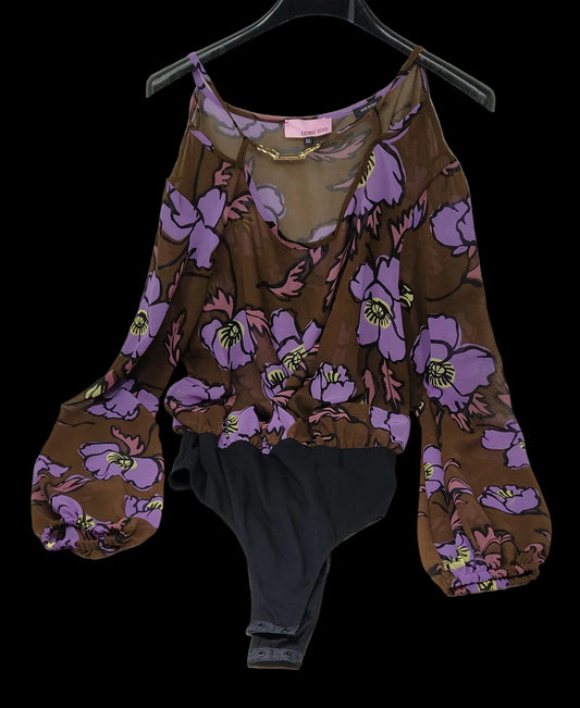 Denny Rose Body Tulle Marr Lilla Xl