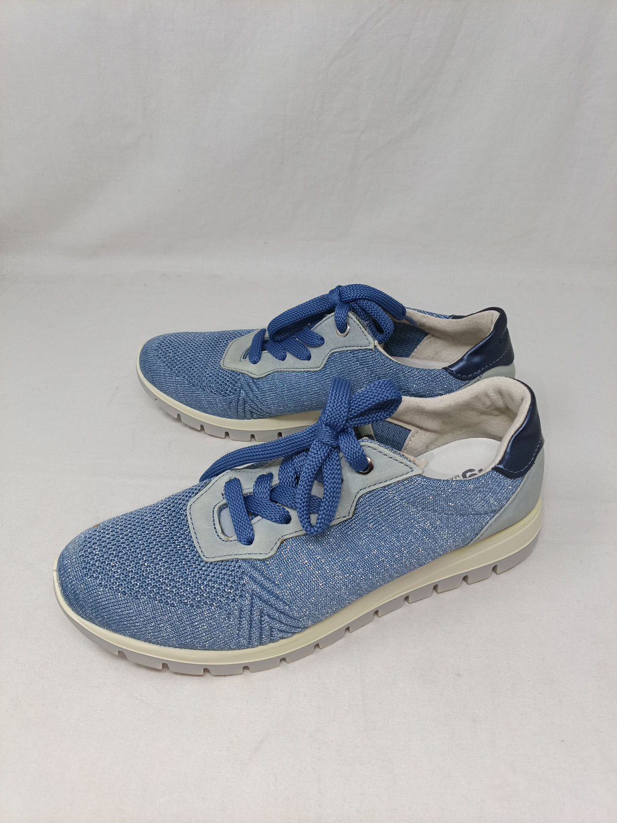 Igi&co Scarpe Blu Glitter 38
