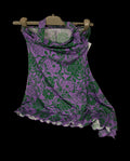 Goldenpoint Prendisole Lilla Verde Fiorata S