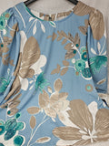 New Collection Camicia Azzurra Beige M/l