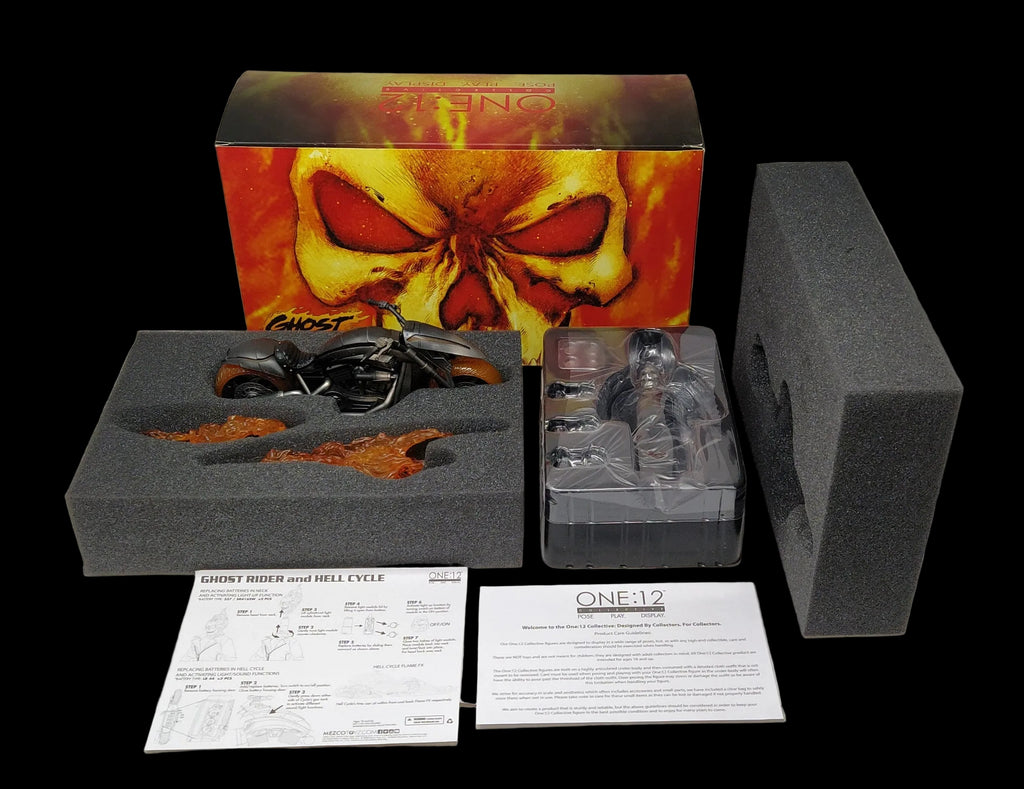 One:12 Collection Ghost Rider Nuovo Con Scatola