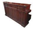 Imponente Mobile Legno 5 Cassetti + 4 Antine Lxpxh 225x50x120 (chiavi Cella 128)