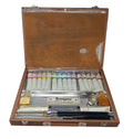 Maimeri Valigetta Legno Con Kit X Pittura Olio 17 Tubi