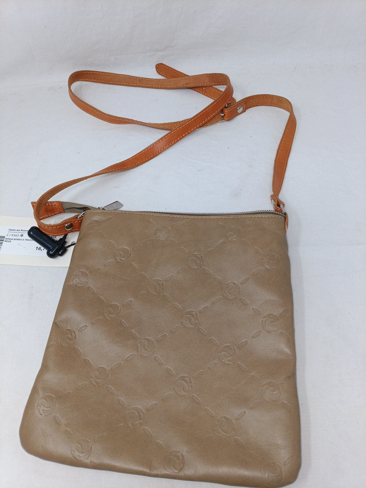 Ripani Borsa A Tracolla In Pelle Beige