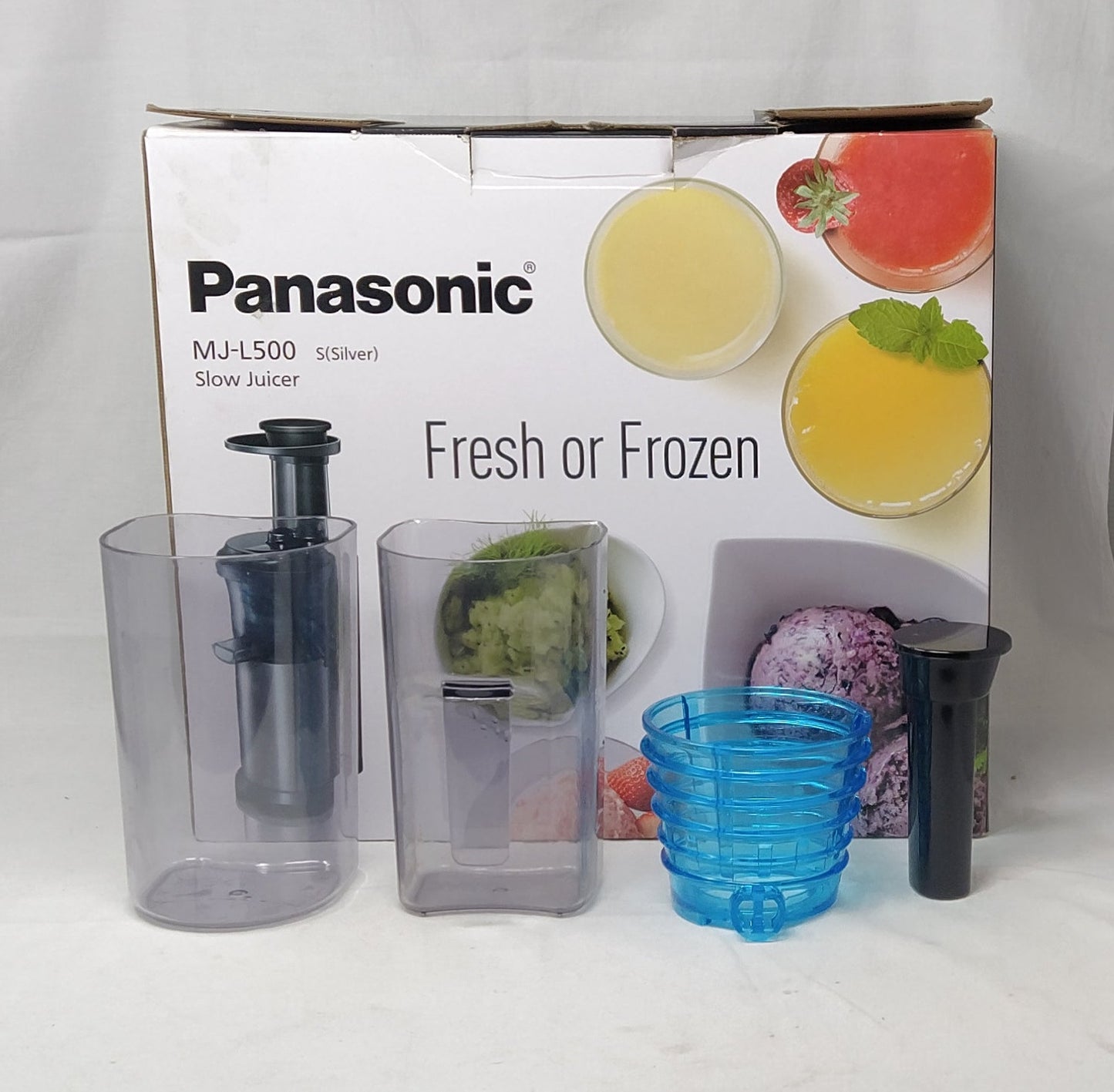 Panasonic Slow Juicer Estrattore Di Succo A Freddo Mod. Mj-l500