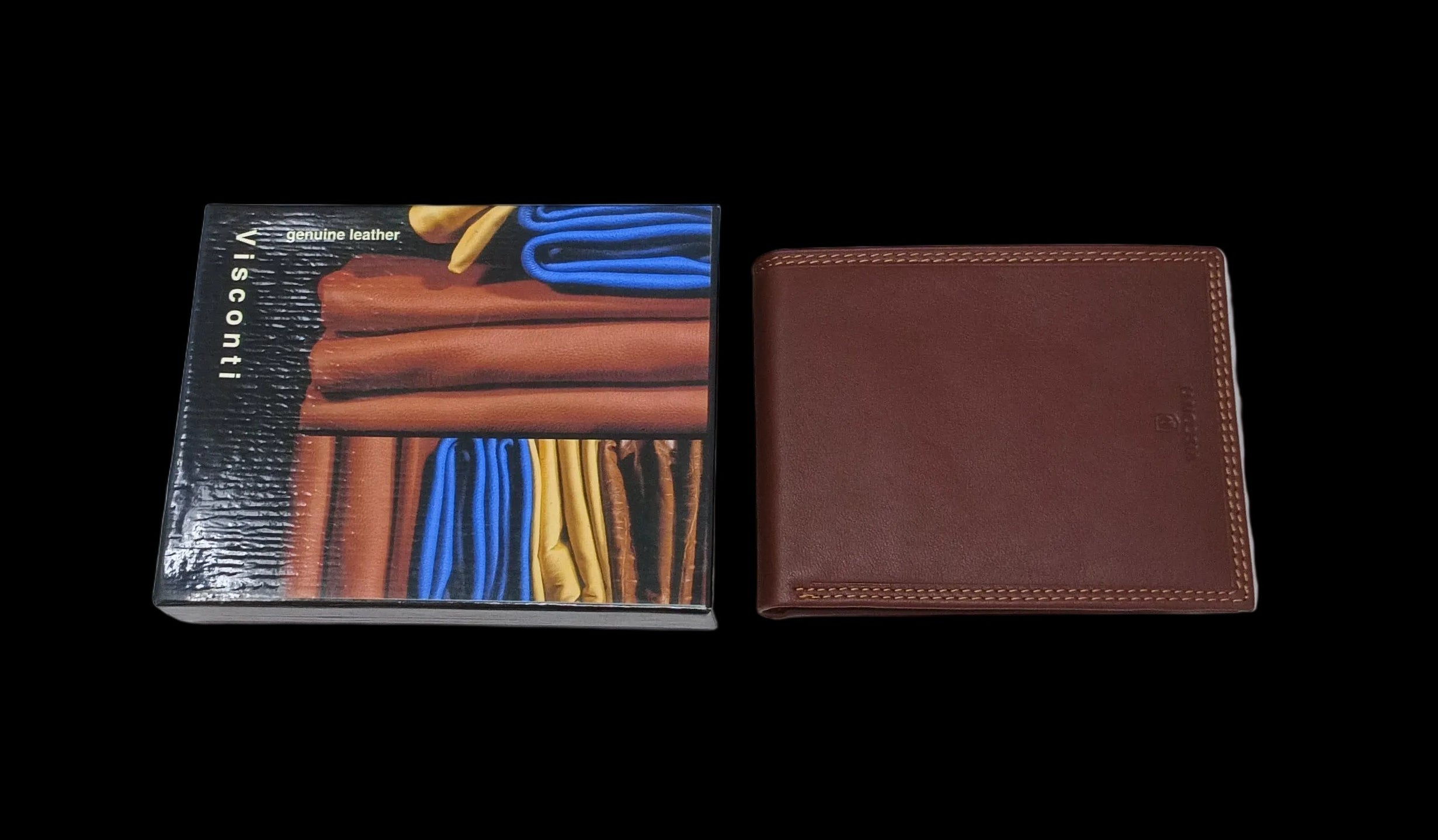 Visconti Portafolio Pelle Con Scatola