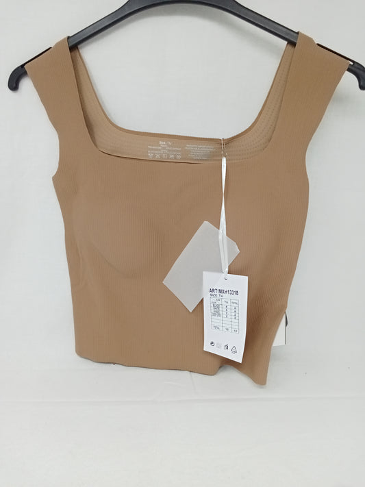 Manosque Canotta Beige Tu Nuovo