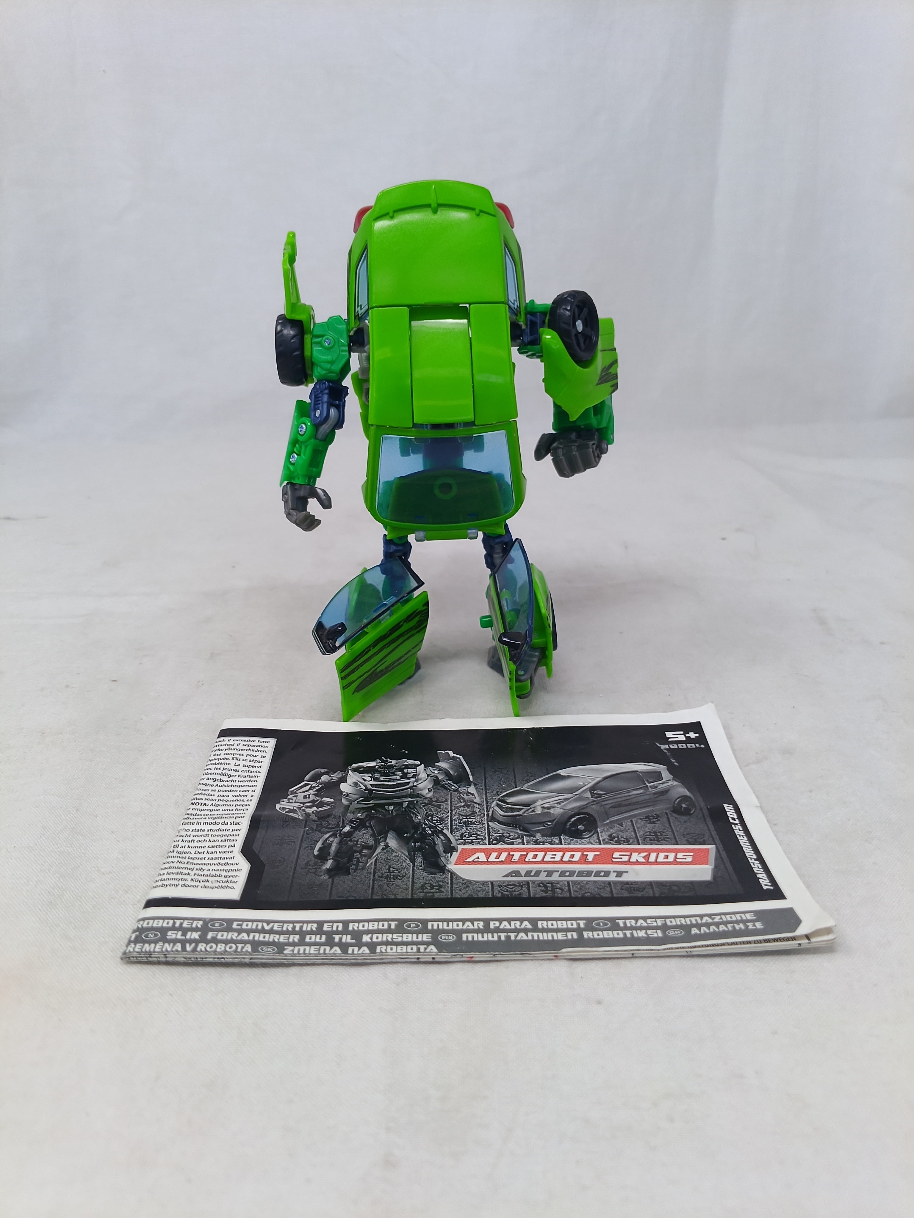 Hasbro Transformers:revenge Of Fallen - Autobot Skids 89884 Action Figure Con Istruzioni