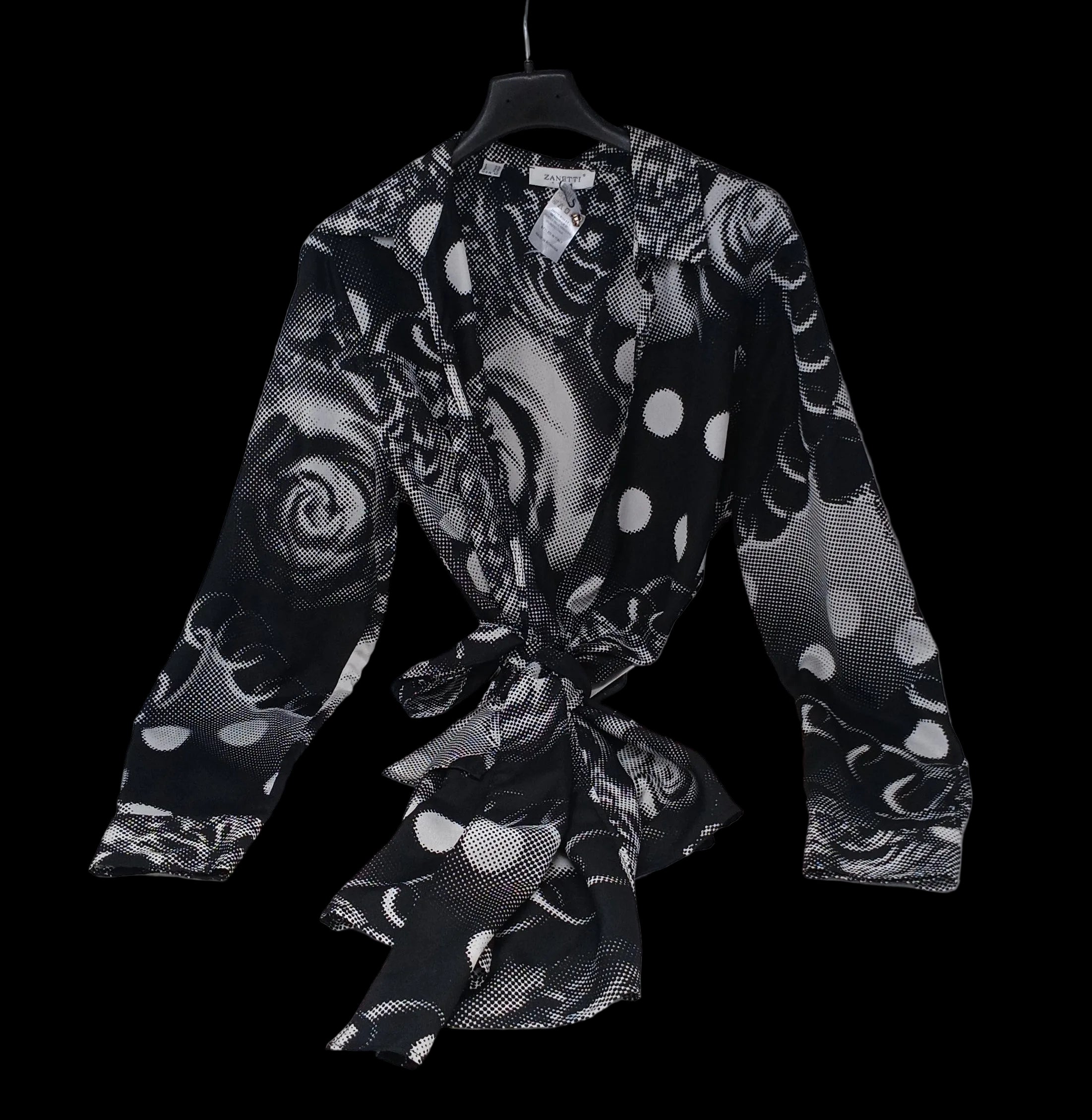 Zanetti Camicia Nera Bca 44