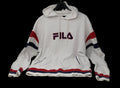 Fila Felpa Bca Blu Rosso Con Cap M