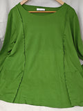 Made In Italy Maglietta Verde Tu