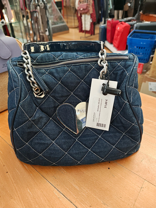 Tosca Blu Borsa Bauletto Jeans 30cm