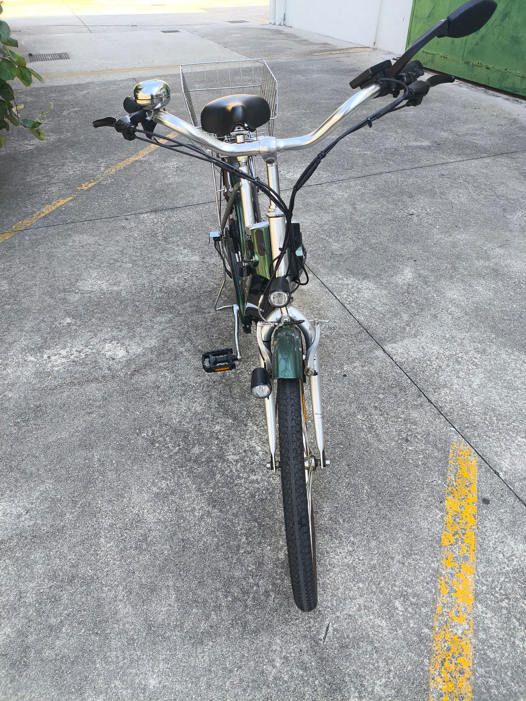 Frisbee Bicicletta Elettrica (alimentatore + Chiavi Cella 39)