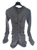 Sisi Maglione In Microfibra Grigio S/m