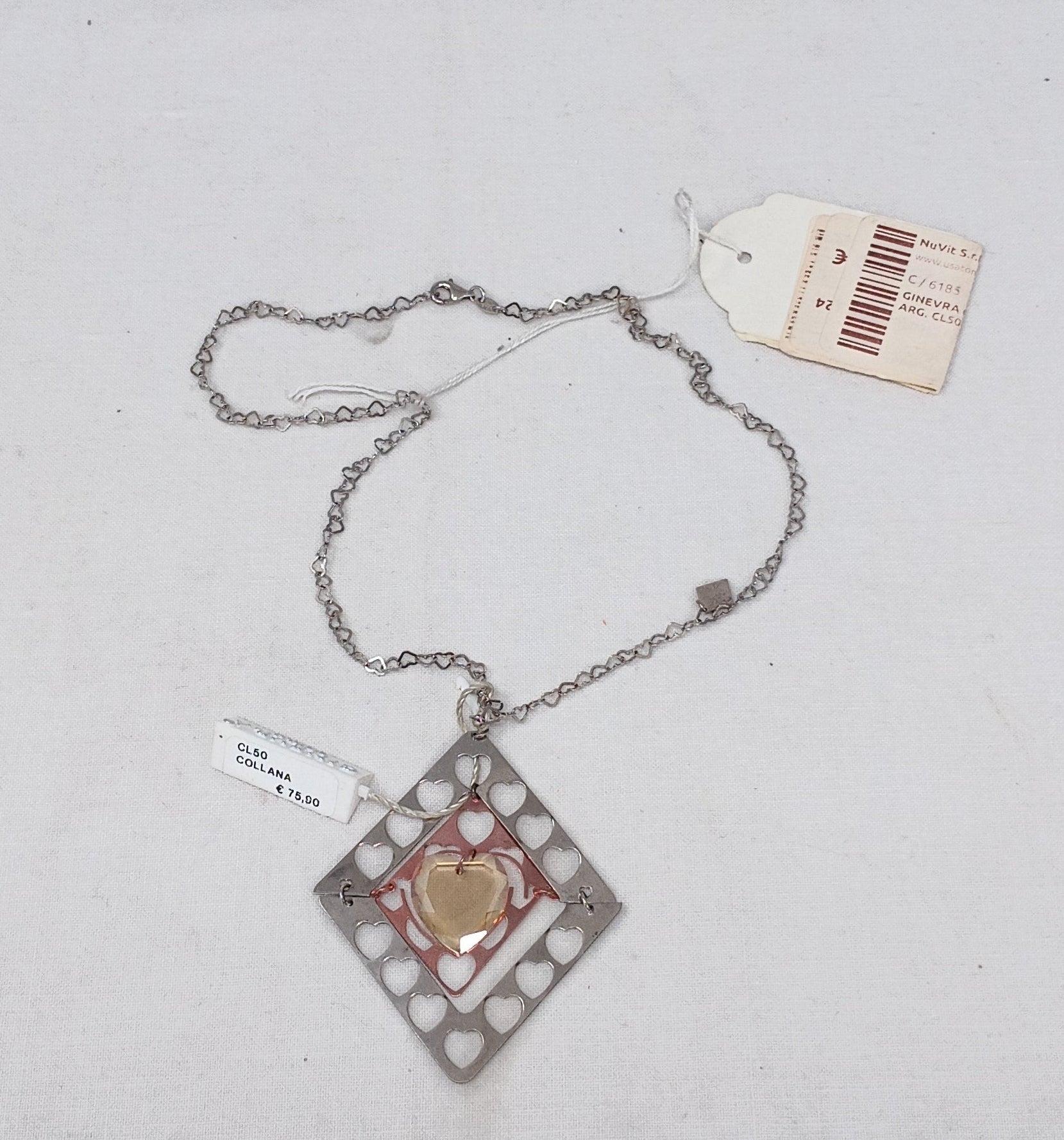 Ginevra Collana Arg. Cl50 Nuova