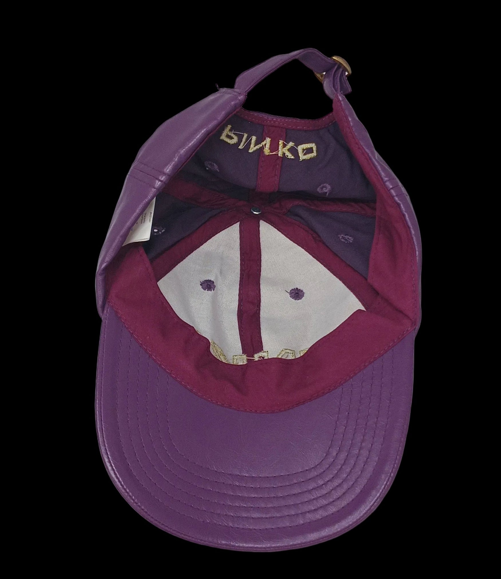 Pinko Cappellino In Pelle Viola