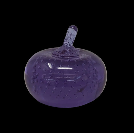 Zucca Ferma Carte Vetro Murano Con Alessandrite Bullicante - Bulicante  ø 7cm Peso 490gr