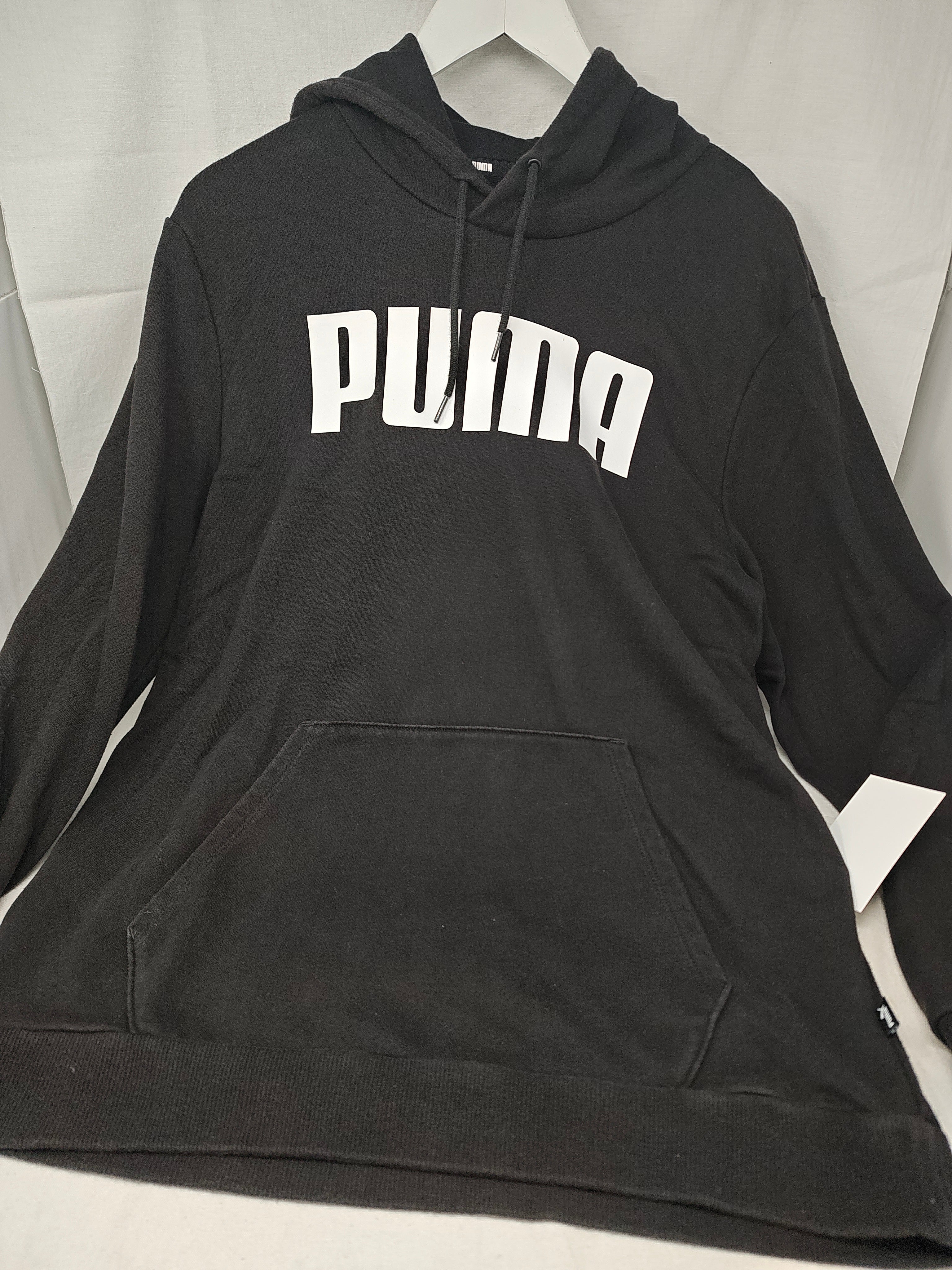 Puma Felpa Nera Con Cap M