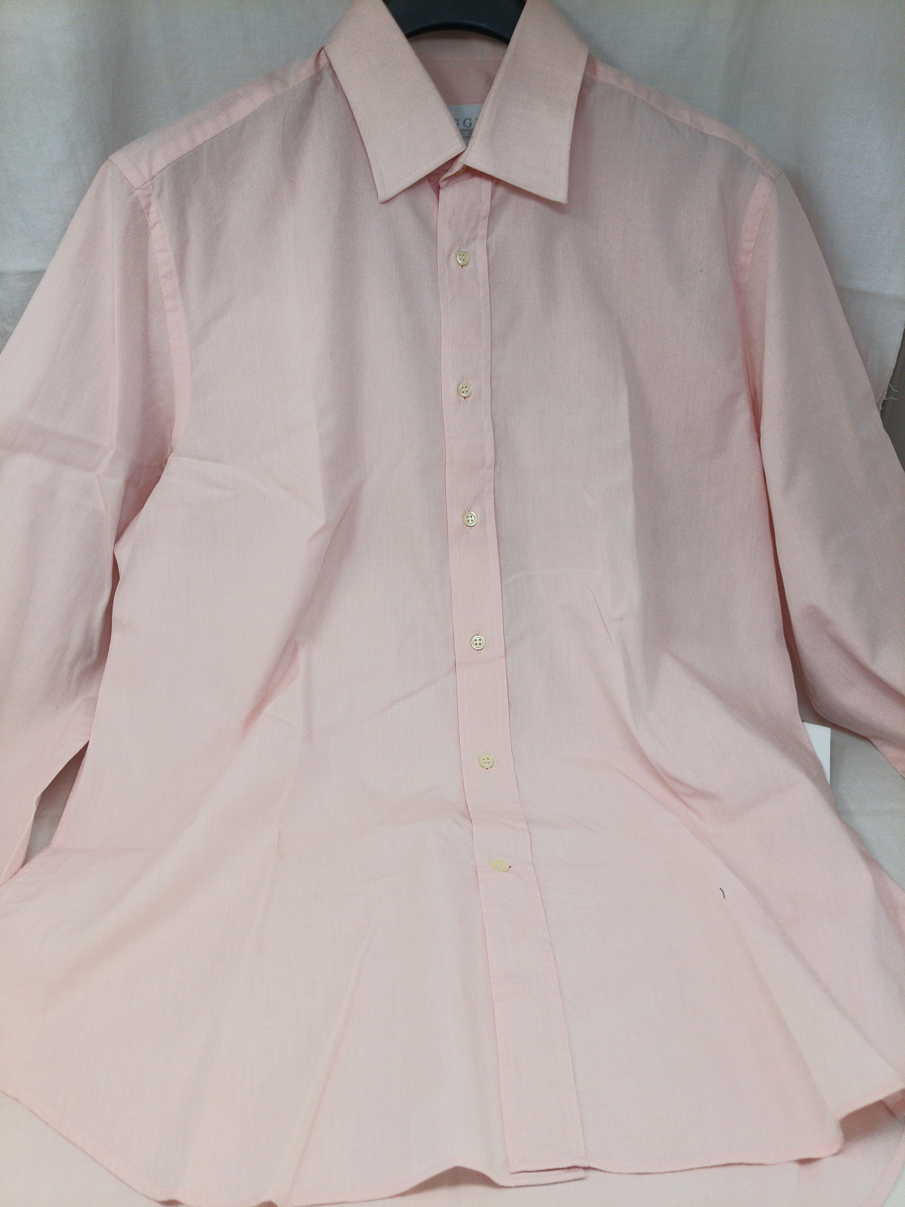 Boggi Camicia Rosa 15.5