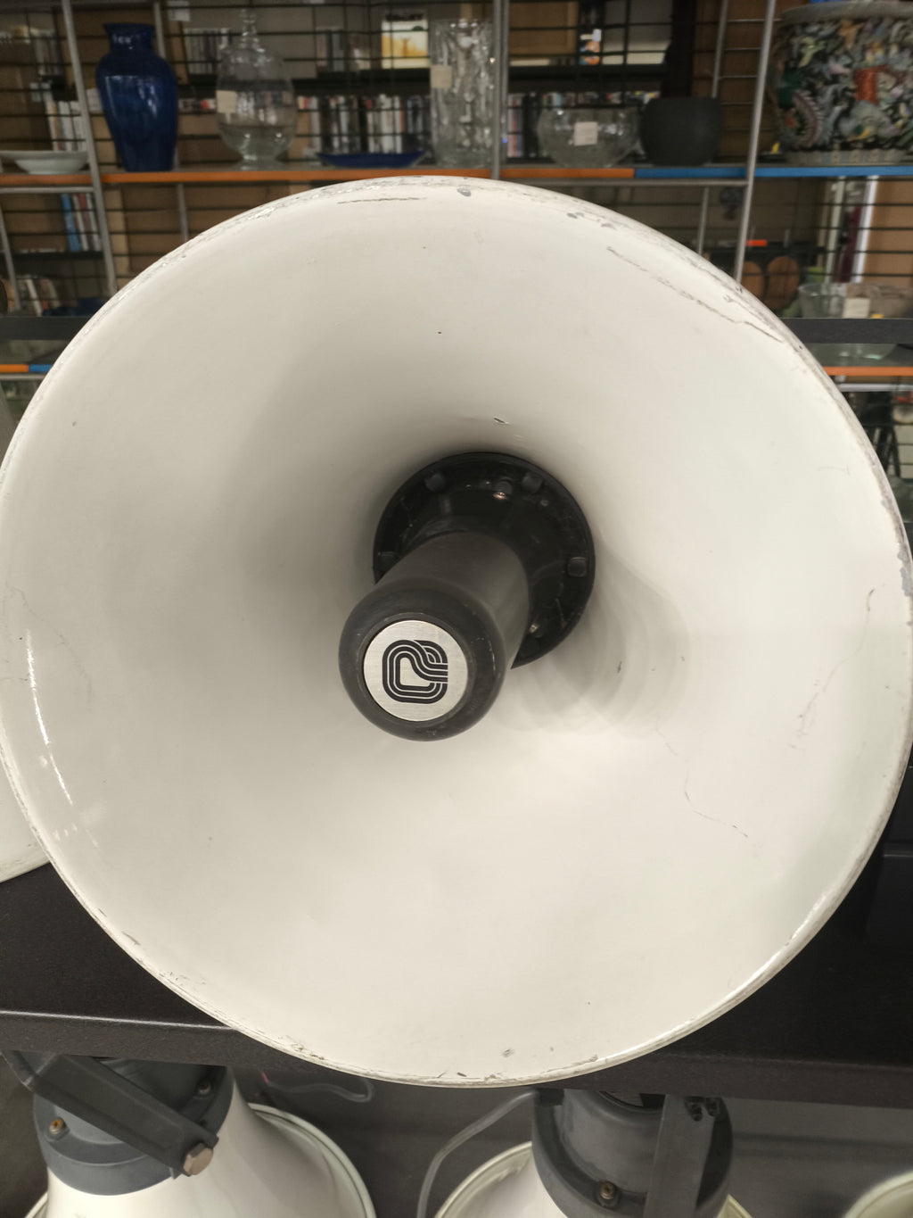 4 Pz. Optimus Al-30t 30w Horn Speaker -altoparlante A Tromba Esponenziale (reentrant) Circolare In Alluminio