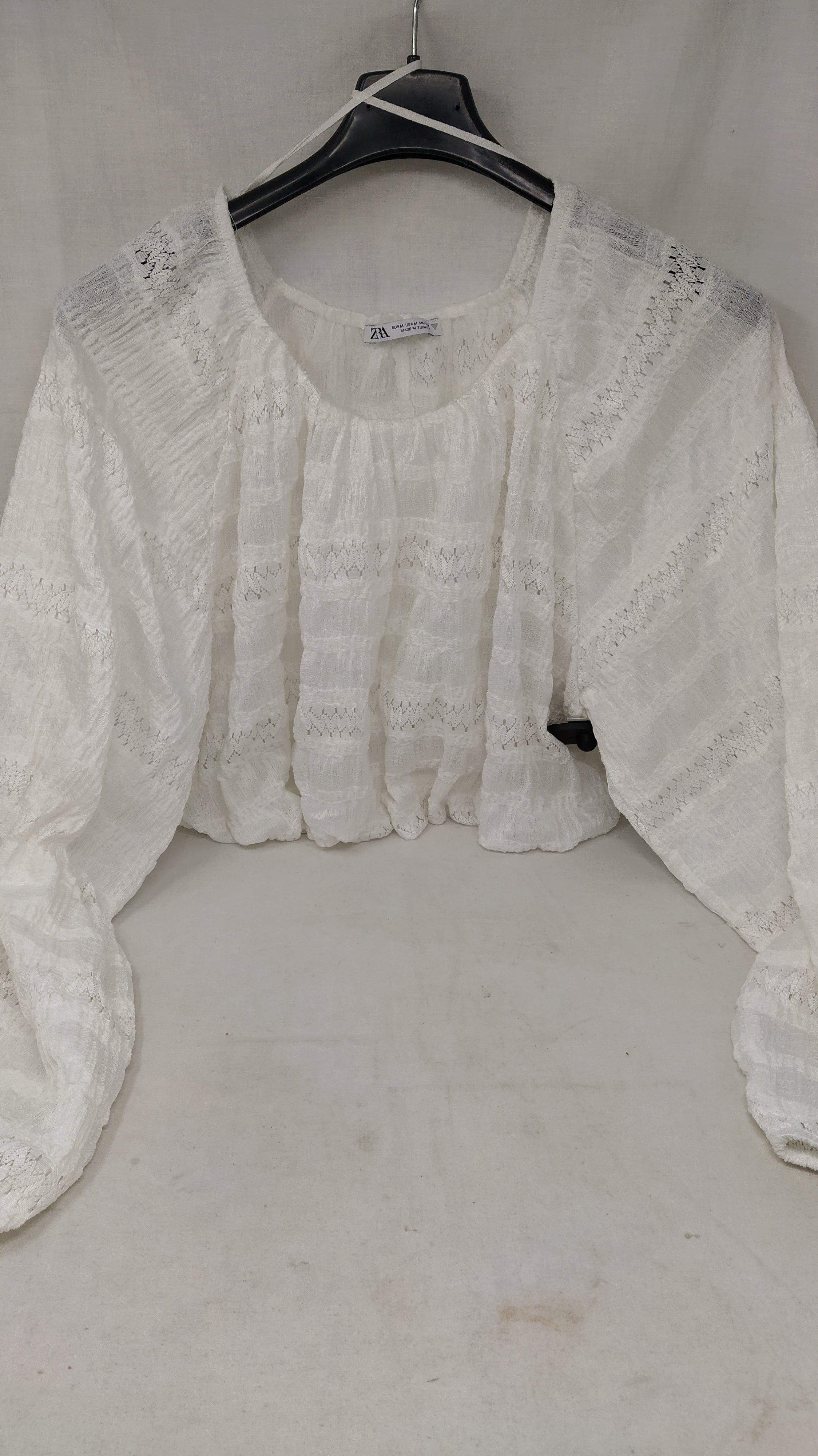 Zara Maglia Bca Pizzo M
