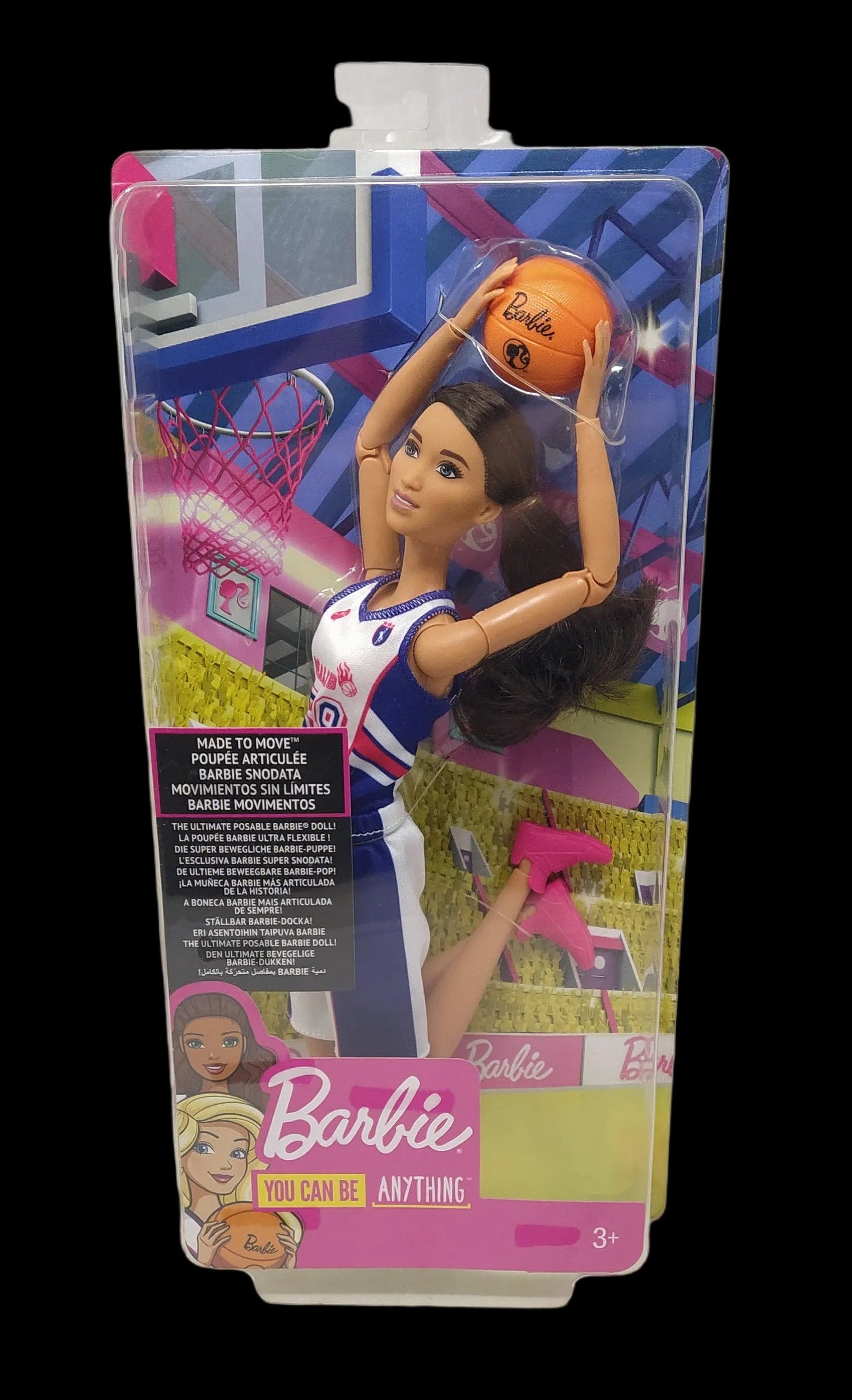 Barbie Bambola Giocatrice Di Basket Snodata, Fxp06 Nuova
