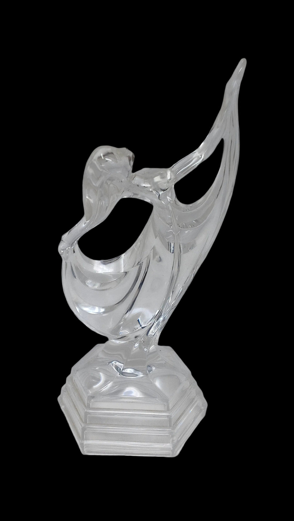 Scultura Cristallo Ballerina H 28cm