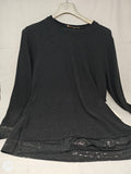 Clarin Shavien Maglione Nero Glitter M