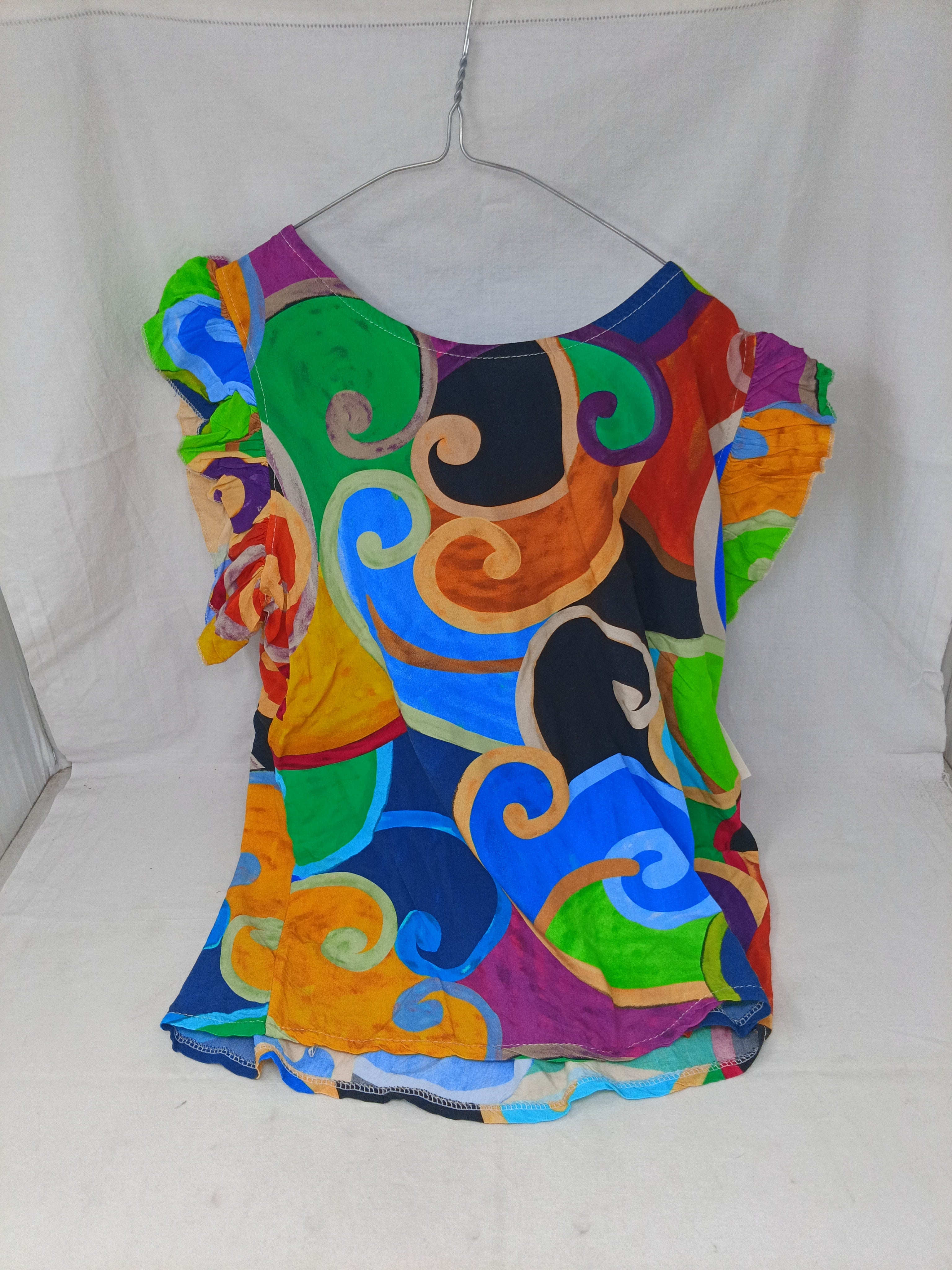 Maglia Colorata Volant S/m