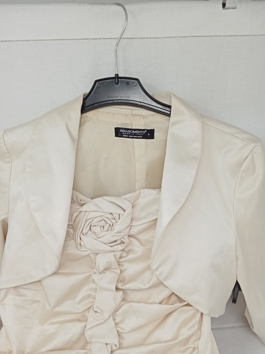 Rinascimento Coprispalle Beige L