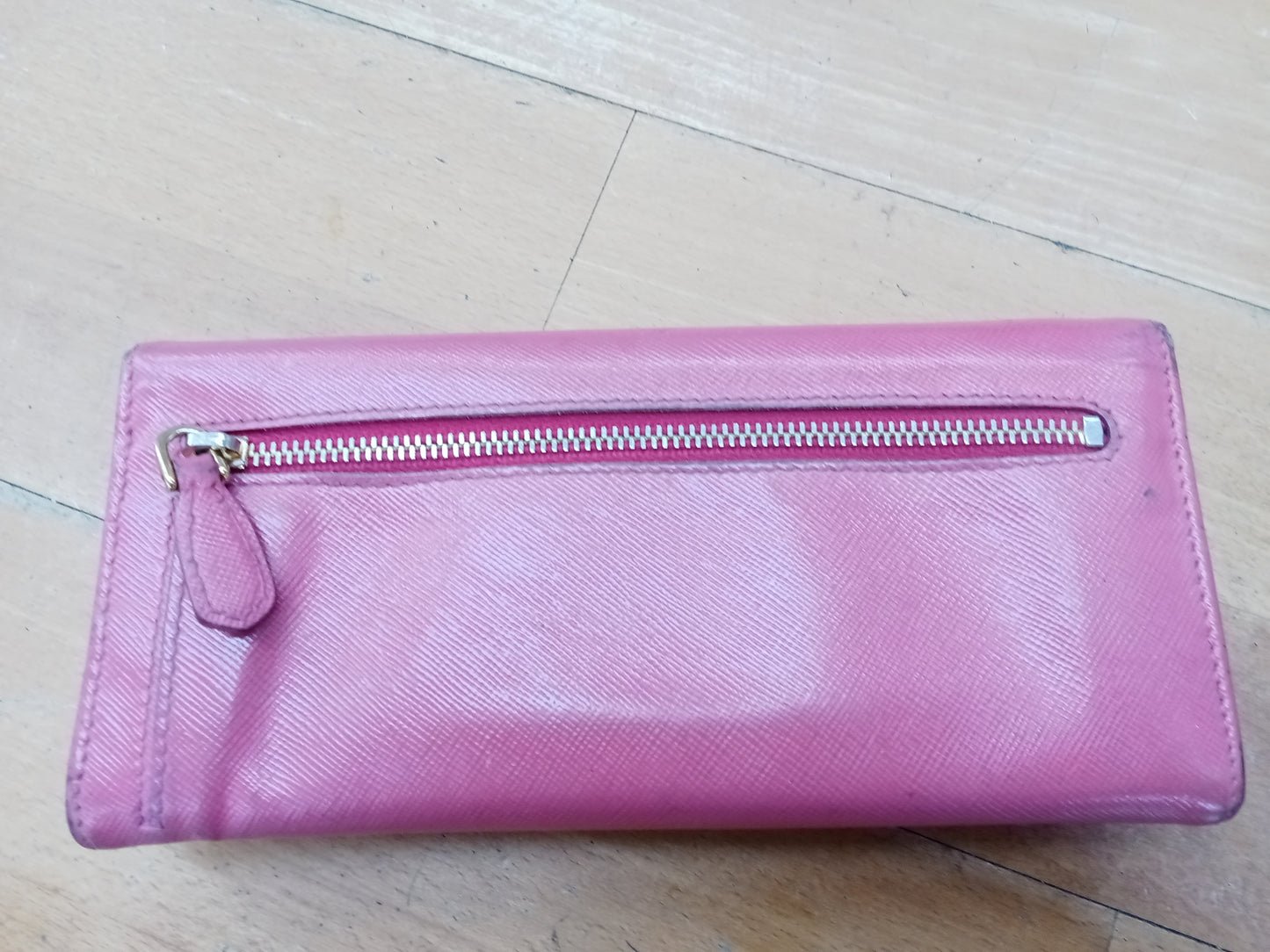 Prada portafogli Rosa in pelle