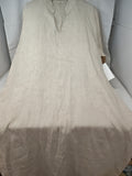 Abito In Lino Lungo Beige Tu