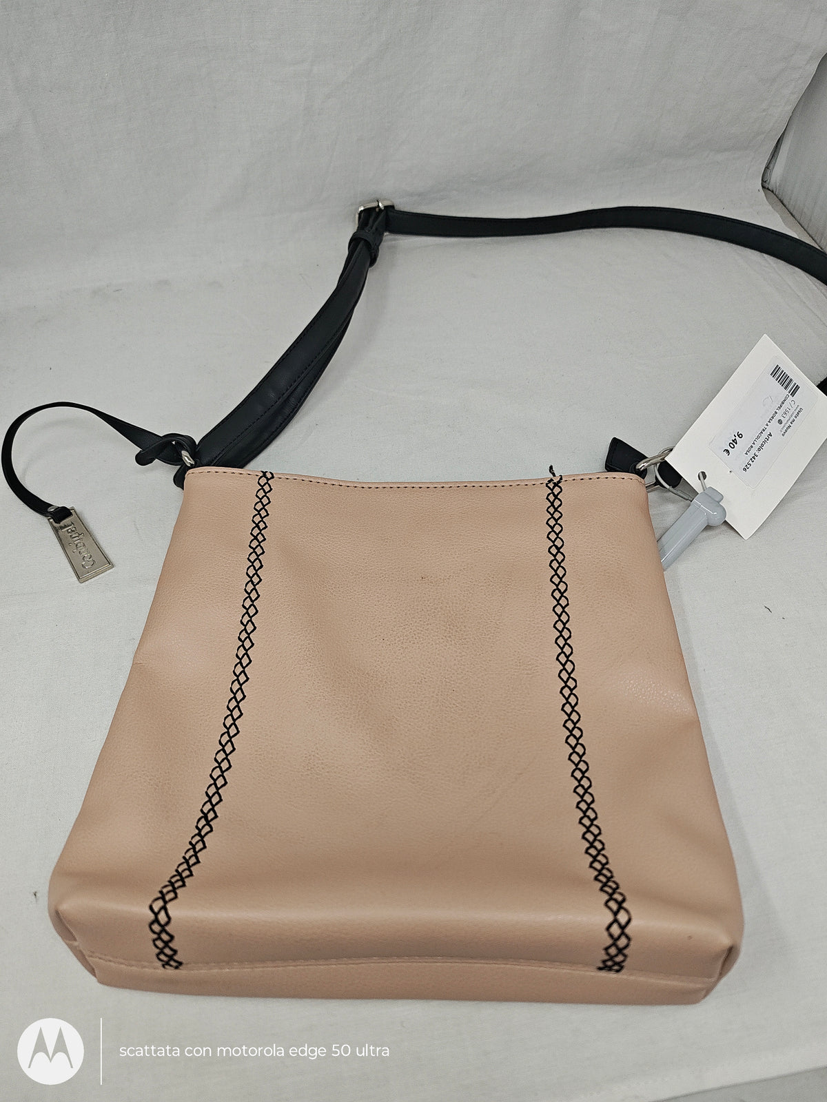 Conbipel Borsa A Tracolla Rosa