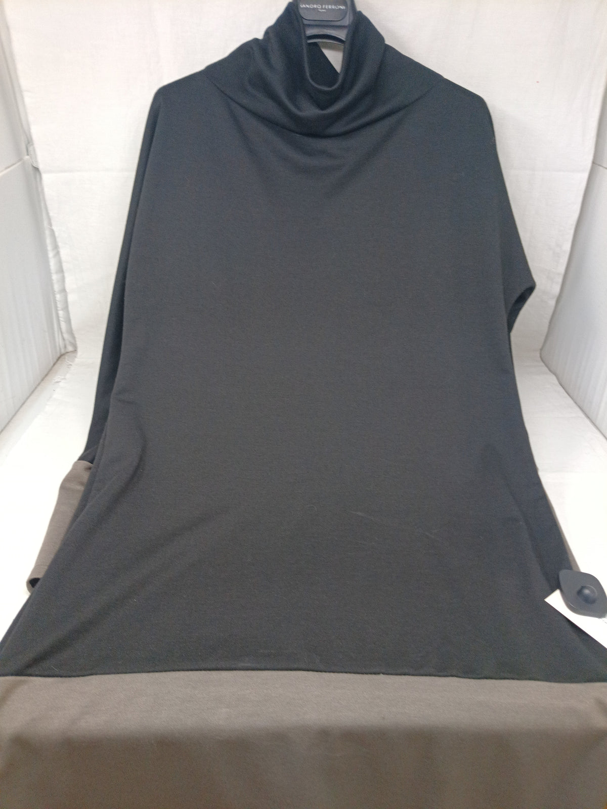 Fiorellarubino Abito Dolcevita Nero Grigio 48