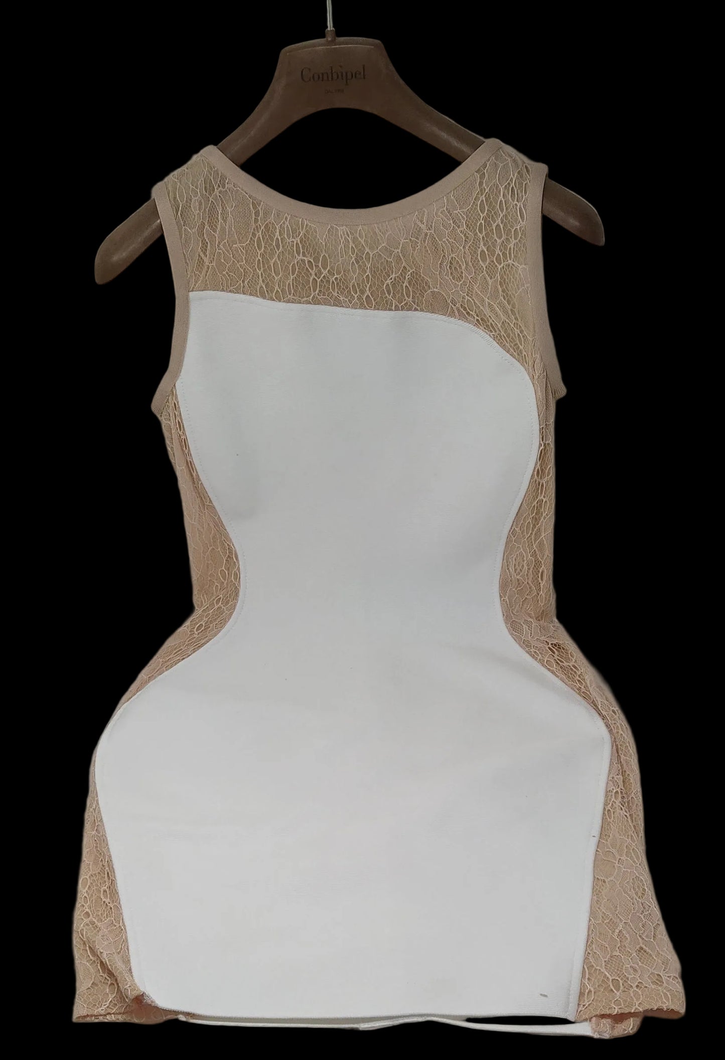 Abito Bco Rosa Pizzo 42