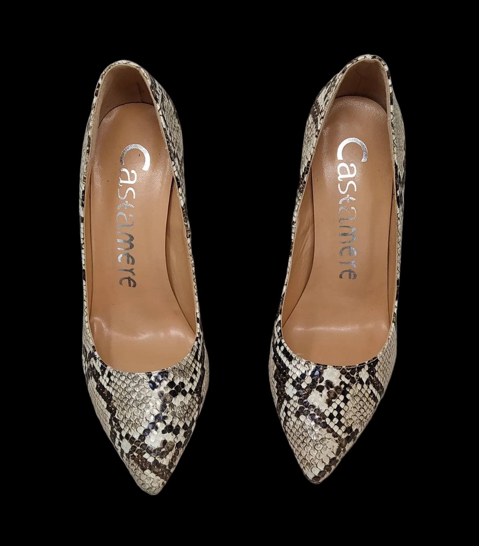 Castameye Decolte Pitonato 38.5 Nuovo