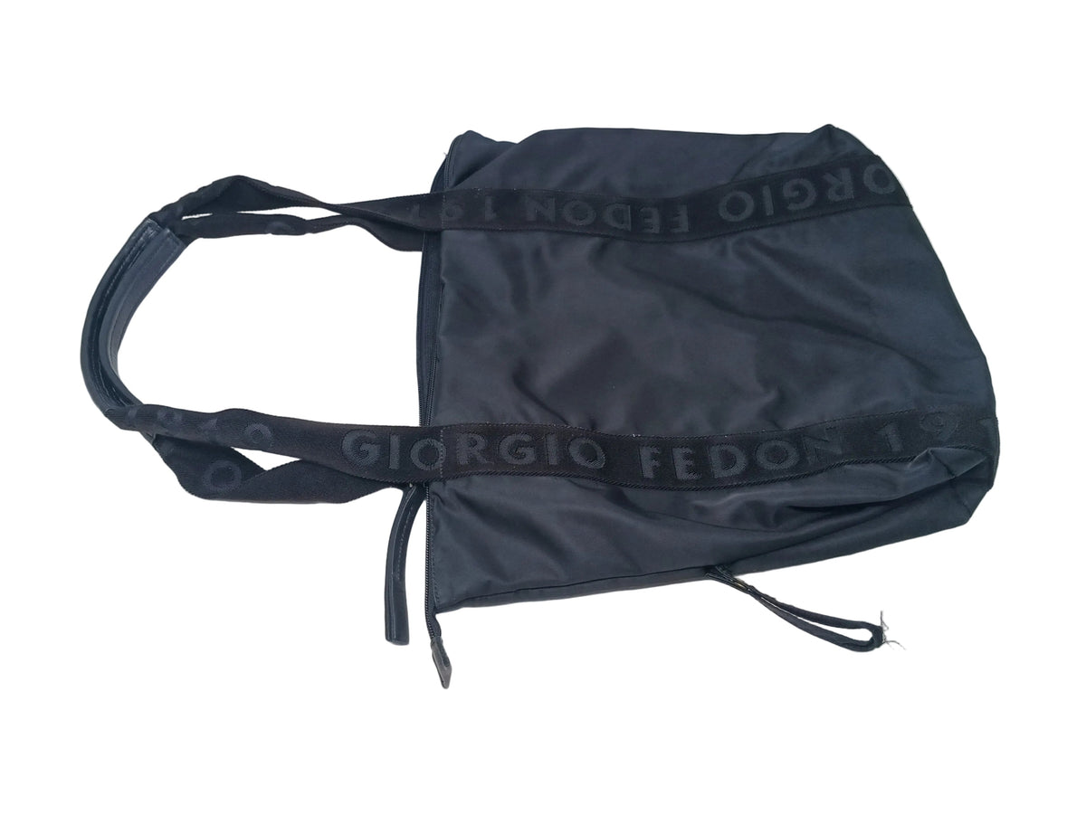 Giorgio Fedon Borsa Nera In Nylon
